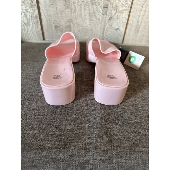 Women's Wild Fable Pink Macy Slip On Block Heeled Sandals Size 10 - Picture 3 of 6